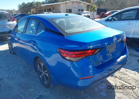 2021 Nissan Sentra Sv Xtronic Cvt z USA, uszkodzony, nr VIN 3N1AB8CV0MY267545